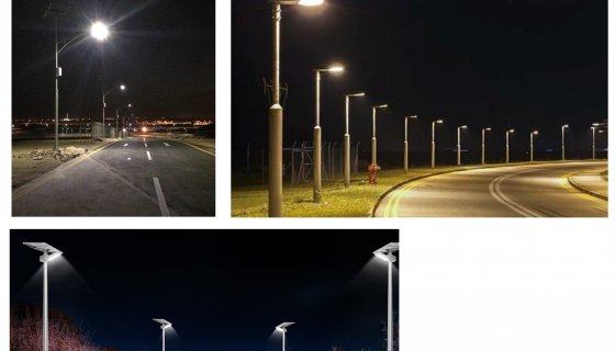 Solar street ligthing
